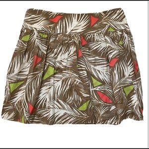 CHAUS Womens Floral Cottage Core Side Zip Skirt. Size 14